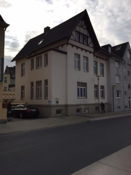 Apartmenthaus Am Bahnhof Детмольд Экстерьер фото